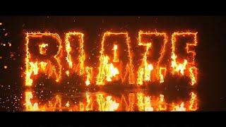 Blazing Fire Titles Reveal After Effects Intro Template #297 Free Download