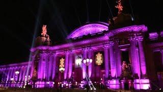 General views of the 2016 Victoria Secret Paris fashion show at the Grand Palais