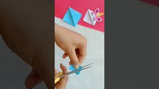 DIY unicorn book mark #kirti art and craft#youtube shorts#