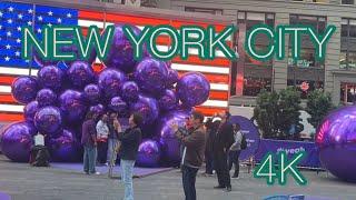 NYC Virtual Tour 42nd Street [columbus day holiday] #newyorkcitytour #newyorkcitywalkingtour