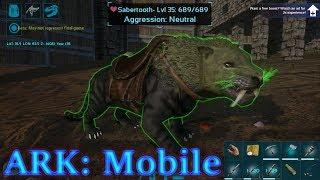 DOUBLE SABERTOOTH TAMING! ANDROID NEWS! Ark: Mobile Episode 15