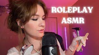 Medical checkup with doctor tools & latex gloves | Roleplay ASMR