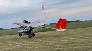 eSpyder NOT SO ELECTRIC Rotax 582 conversion EXTREME STOL aircraft! Extreme fun to fly!