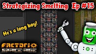 Strategizing Smelting | Let's Play Ep15 | Factorio Spage Age