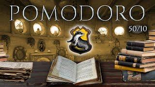 HUFFLEPUFF  POMODORO Study Session 50/10 - Harry Potter Ambience  Focus, Relax & Study in Hogwarts