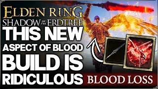 Shadow of the Erdtree - New INSANE Aspect of Blood Build is Easy Mode - Best Guide - Elden Ring DLC!