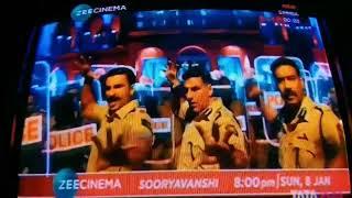 Singham Simmba Sooryavanshi Action Primo Out On Zee Cinema HD