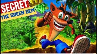 Crash Bandicoot 1 - The Lost City 100% Walkthrough - GREEN GEM Guide - WESGAMES