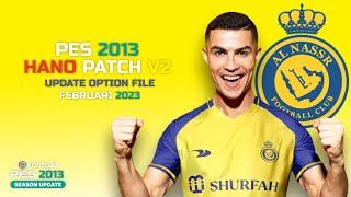 PES 2013 HANO PATCH V2 Update Option File FEBRUARI 2023