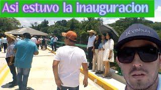 Así se vivió la inauguración del puente  en Bejucos Edo mex / todo el chisme completo en el video