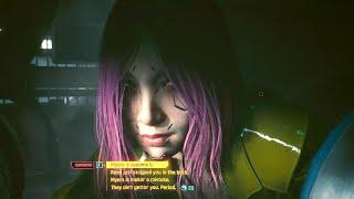 President Myers exposed her true colors - Cyberpunk Phantom Liberty