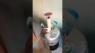 Reused Old Lpg Gas Cylinder To Dc Chulha Build | technical yasir