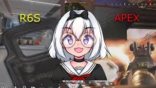 How a sempai plays in Apex, R6S and more!!