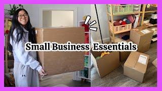 Small Biz & Content Creator Essentials:   Crochet Supplies, Must Haves, & Camera/Editing