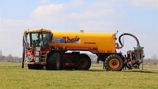 Slurry monster in action | Vredo VT3936 + 27000L trailer | Slurry Season 2015