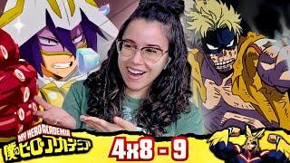Glow up I NEVER knew I needed | My Hero Academia Season 4 Episode 8 - 9 Reaction