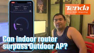 Retesting Tenda AC11 for Outdoor Range | Tech Vlog | JK Chavez