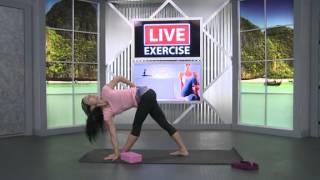 Iyengar Yoga for Posture and Alignment on LiveExercise