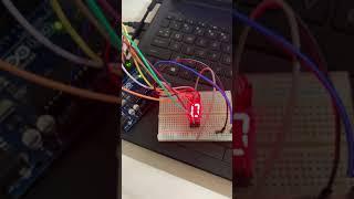 Loop(decade counter) using avr gcc