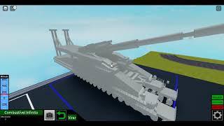 Roblox Plane Crazy Gustav Gun Showcase