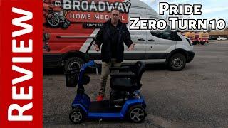 Review: A Detailed Look at Pride's Zero Turn 10 Power Scooter