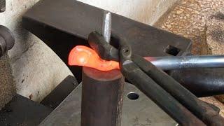 Let's Make a Blacksmith Tong - GS Tongs