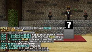 I Bought Out an Entire Dark Auction in Hypixel Skyblock