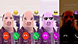 JOHN PORK IS CALLING SOUND VARIATIONS. I ANSWERED HIM...