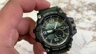 Дешевые мужские Часы G SHOCK - Хорошые китайские Часы SANDA с Алиэкспресс