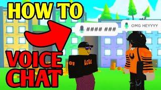 HOW TO USE VOICE CHAT in Pet Simulator X ROBLOX