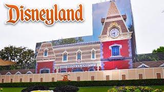 Disneyland October Morning Walkthrough - Halloween, Construction & Runaway Railway