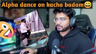 Alpha dance on kacha badamll#alphaclasher ll#gamexxyz ll#kachabadam