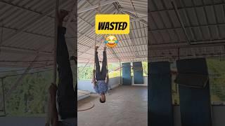 Wasted  #malayalam #shortsviral #challenge #funny #shorts #adventure #climbing