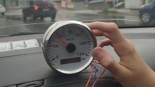 GPS Спидометр для любого снегохода или лодки.