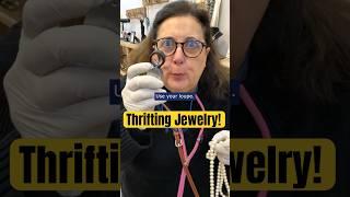 Spot Real vs. Fake Pearl Jewelry Thrift Shopping by Dr. Lori