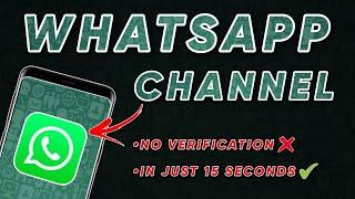 Whatsapp channel Kaise Banaye | How To Create Whatsapp Channel | Whatsapp Channel New Update 