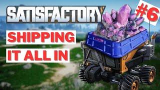 Starting a Trucking Company. [Satisfactory 1.0 Episode 6]