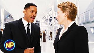 Agent J Meets His New Partner | Will Smith Scene | Men in Black 3