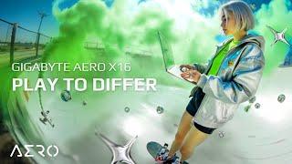 GIGABYTE AERO X16 - PLAY TO DIFFER  | Official Trailer