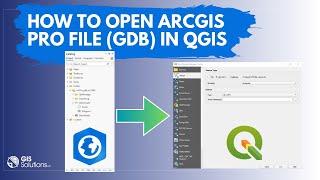 How to Open ArcGIS Pro Files (gdb) in QGIS