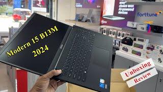 MSI Modern 15 B13M Core i5-1335U Unboxing and Review | 16GB Ram 512GB NVMe SSD 15.6 FHD Display