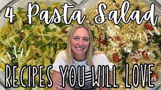 4  Easy Summer Pasta Salads That Will Impress Everyone! | Molly Purcell | Molly Makes it Easy