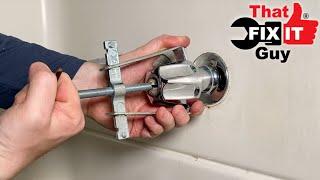 SOMETIMES STUCK SHOWER FAUCET HANDLES GET THEIR OWN VIDEO!