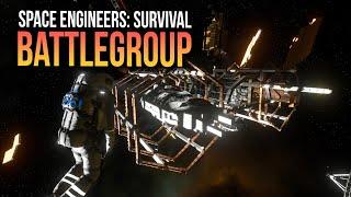 Build New Battleships for Reaver Space - Space Engineers: Battlegroup Survival