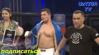 Узбекский боец наказал за неуважения   Мурод Хантураев..узбекский тигр