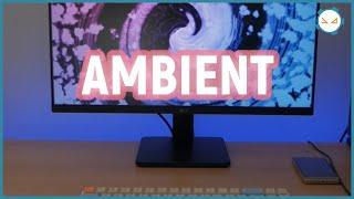 DiY LED Strip Ambient Desk