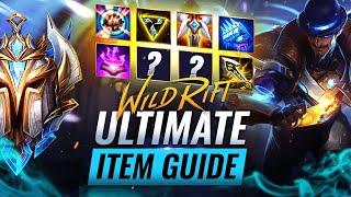 The ONLY ITEM Guide YOU Will EVER Need in Wild Rift (LoL Mobile)