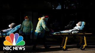 Nursing Home Deaths Rising, New Jersey City Using Drones To Manage Social Distancing | NBC News NOW
