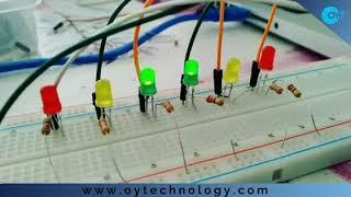 #embeddedprojects #technology #oyt LED Pattern using Arduino || Oxymora Technology