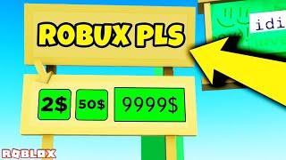 Как заработать больше 10000 робуксов в игре PLS Donate(roblox) How to raise 10000+robux in PLSDonate